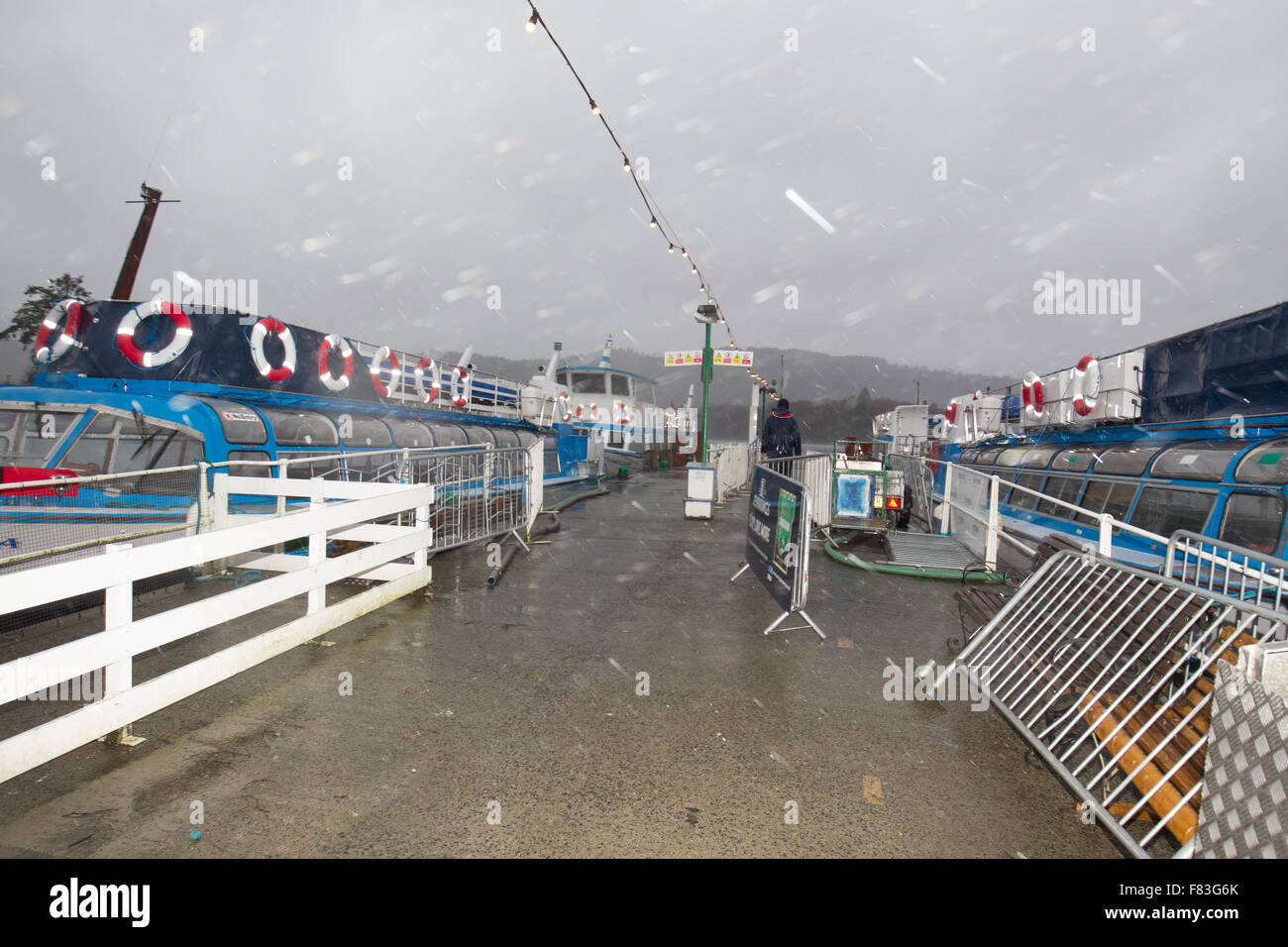 Cumbria 5th December 2015 UK Weather The Met Office issues its highest