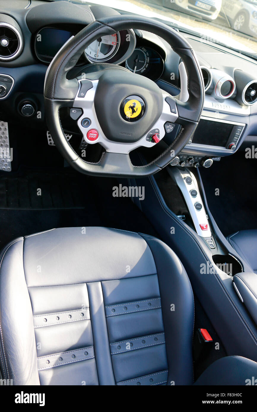 Ferrari cockpit hi-res stock photography and images - Alamy