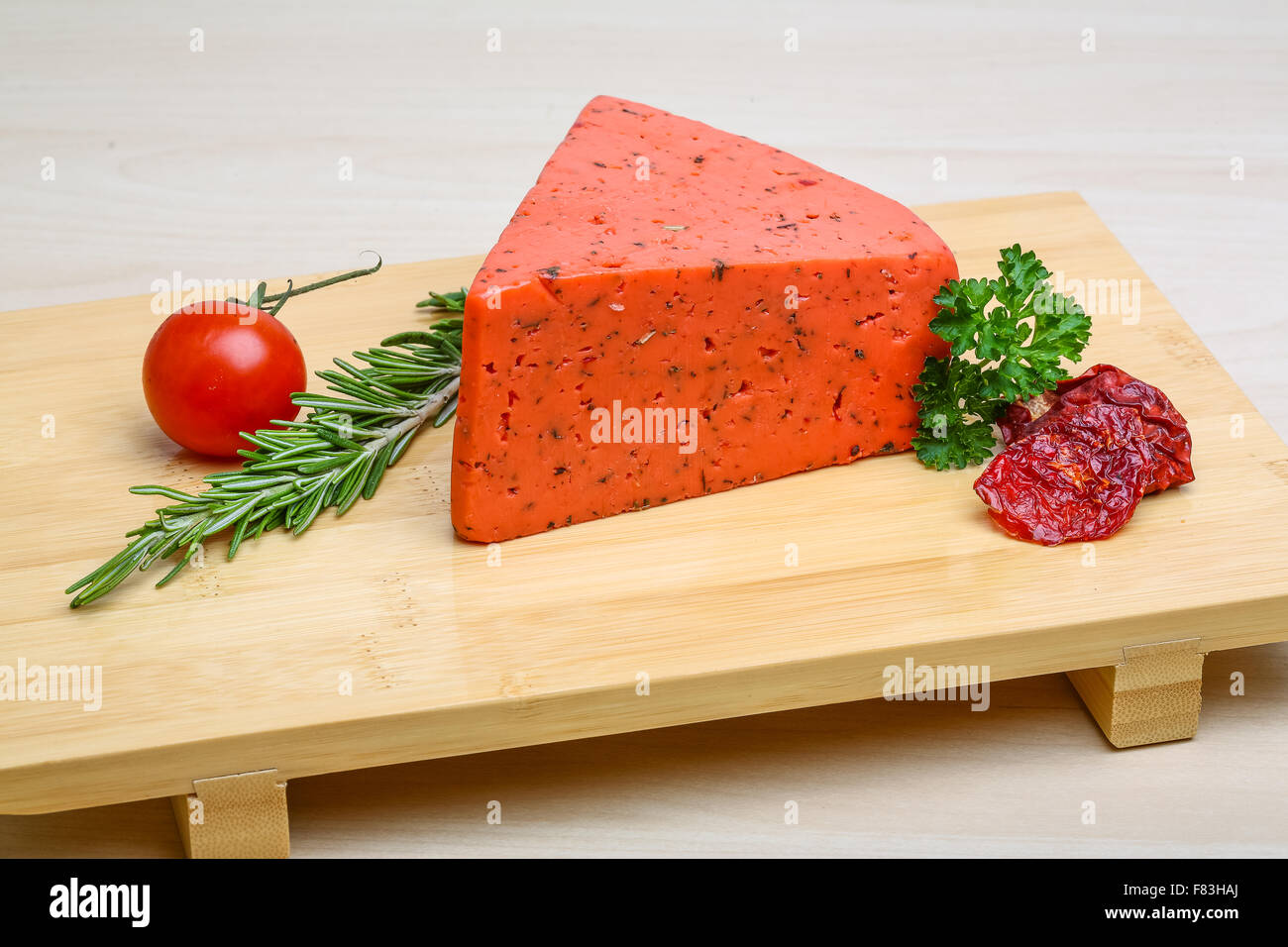 Red cheese pesto with dry tomato and rosemary Stock Photo - Alamy