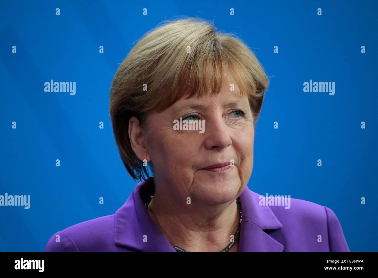 BKin Angela Merkel - Treffen der dt. Bundeskanzlerin mit der polnischen Ministerpraesidentin, Bundeskanzleramt, 9. Oktober 2014, Stock Photo