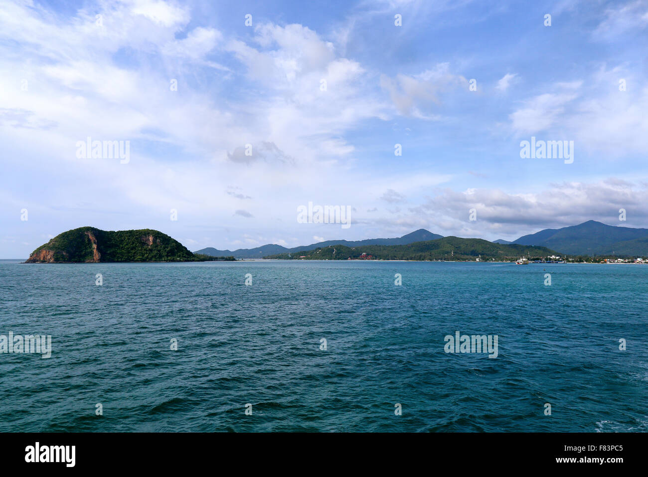 Scenic Koh Phangan. Stock Photo