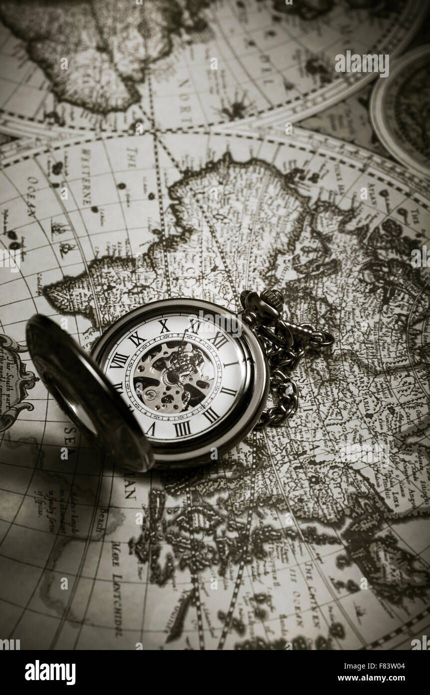 Antique Pocket Watch Wallpaper