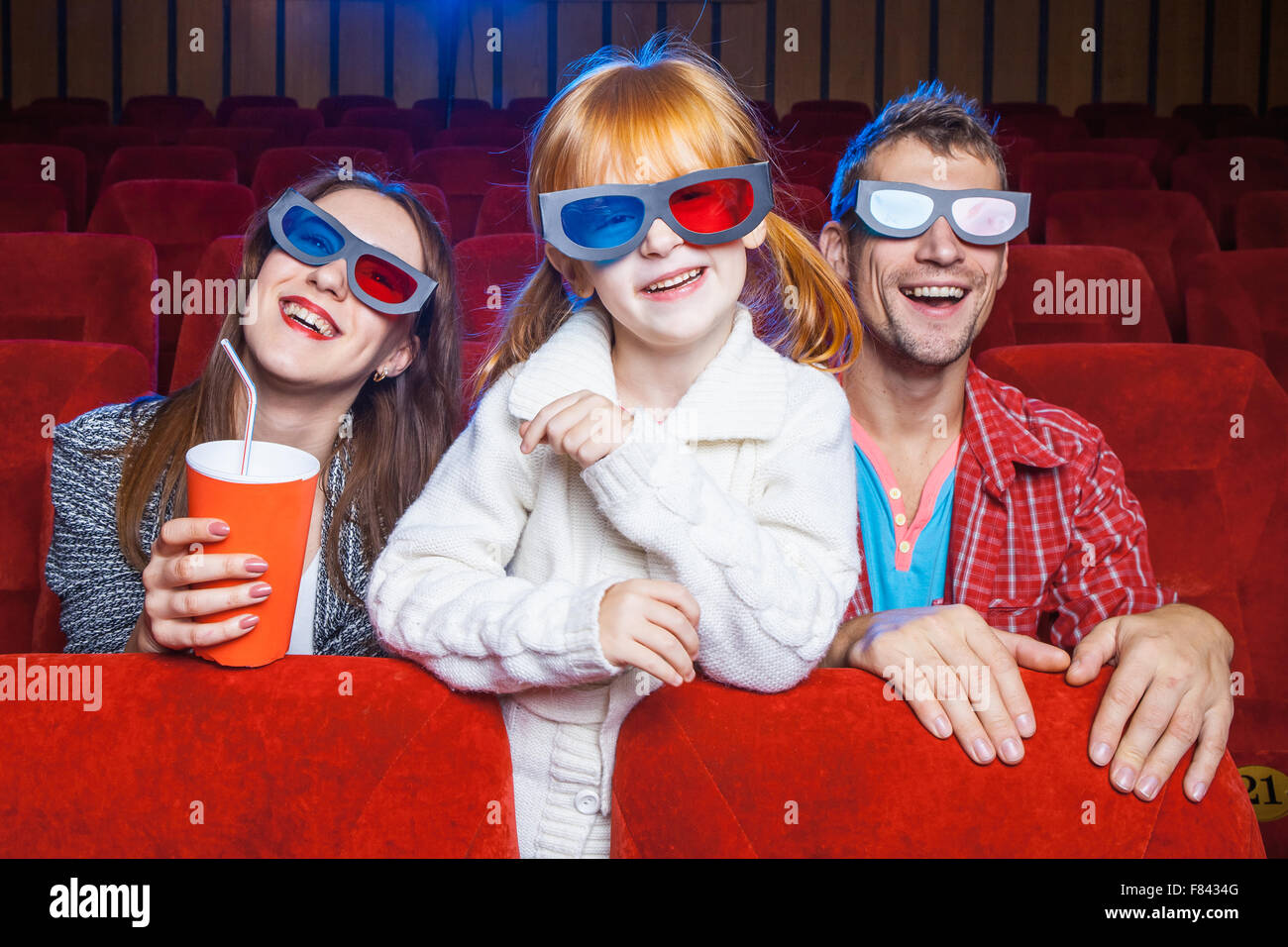 The spectators in the cinema Stock Photo - Alamy
