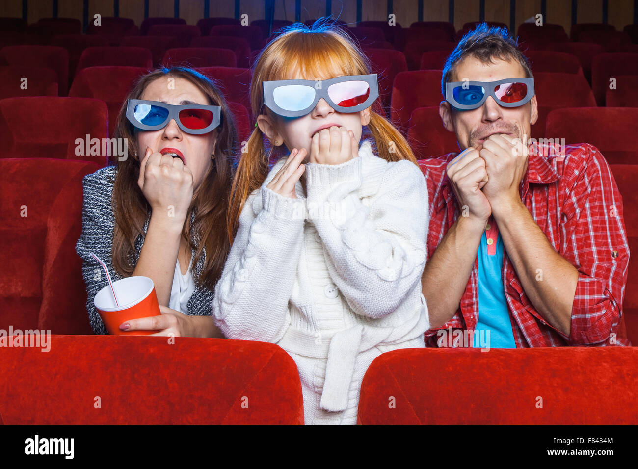 Cinema audience fear hi-res stock photography and images - Alamy