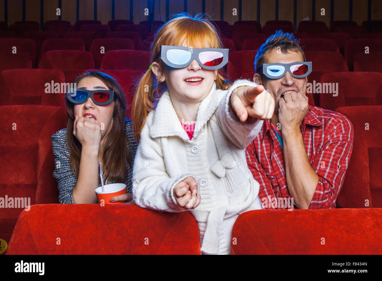 Cinema audience fear hi-res stock photography and images - Alamy