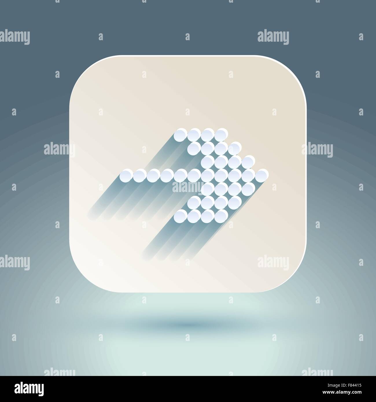 Arrow sign icon set Stock Vector Image & Art - Alamy
