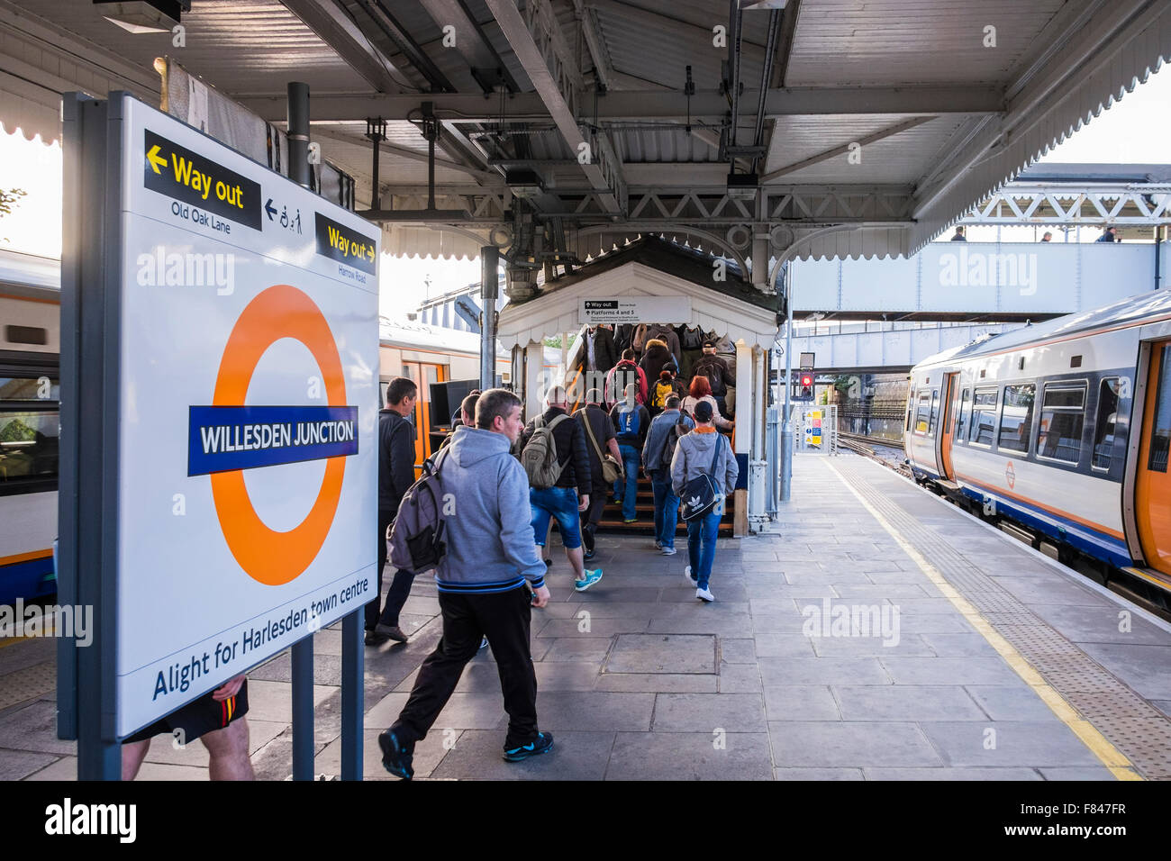 Willesden Junction station, London, England, U.K Stock Photo Alamy