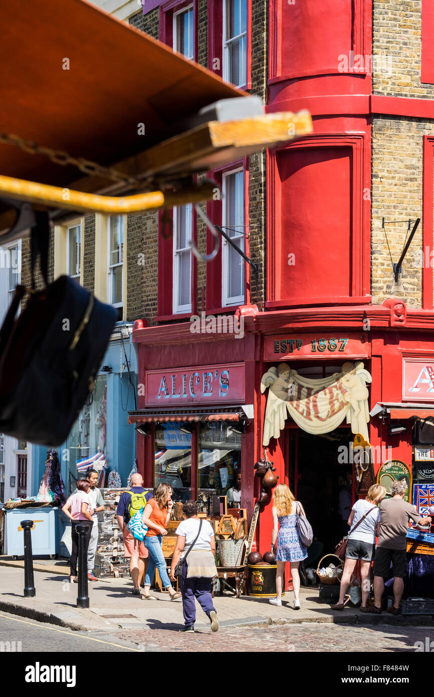 Portobello road, Notting Hill, London, England, U.K Stock Photo Alamy