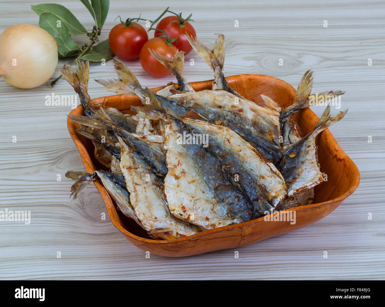 Food Fish Soft Dry salted fish - soft traditional snack for beer Stock Photo - Alamy