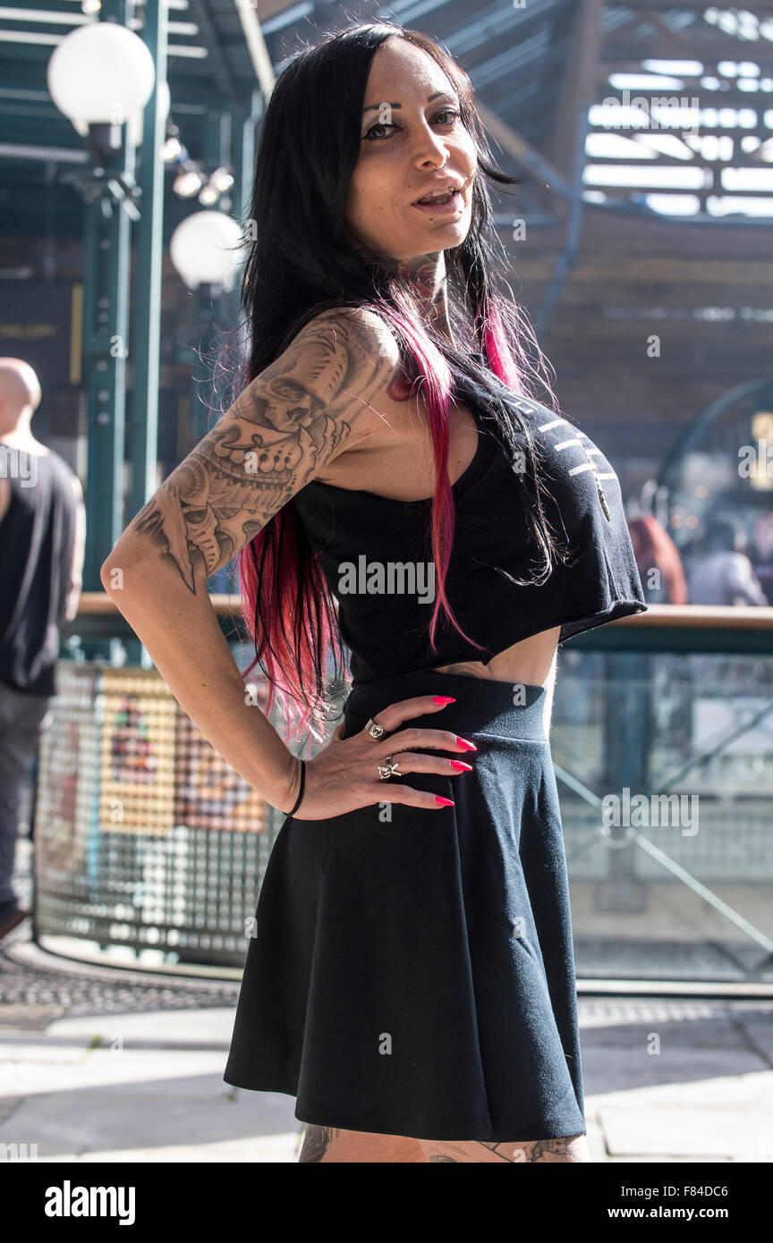 Lidia Reyes Tattoo artists, models and members of the public attend the 11th annual ...