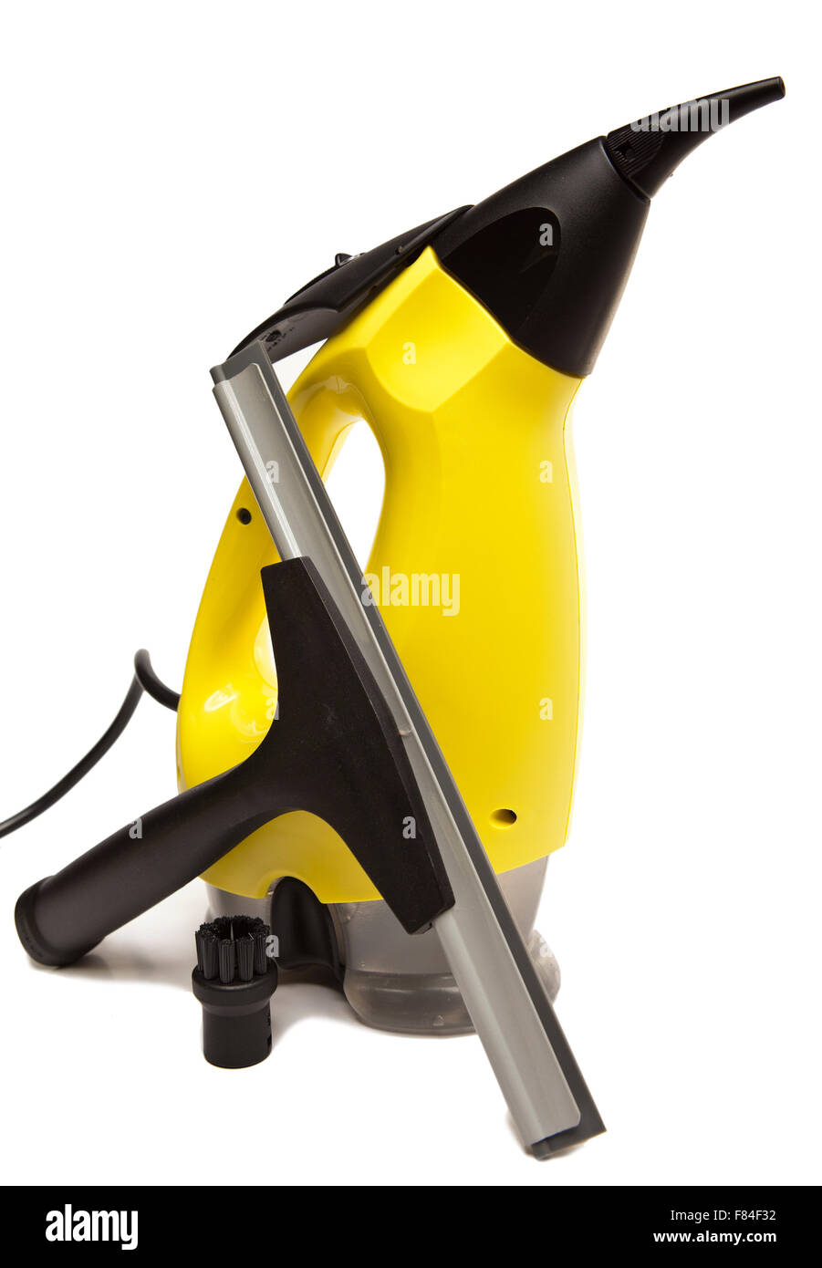 handheld steam cleaner and brush nozzle Stock Photo Alamy