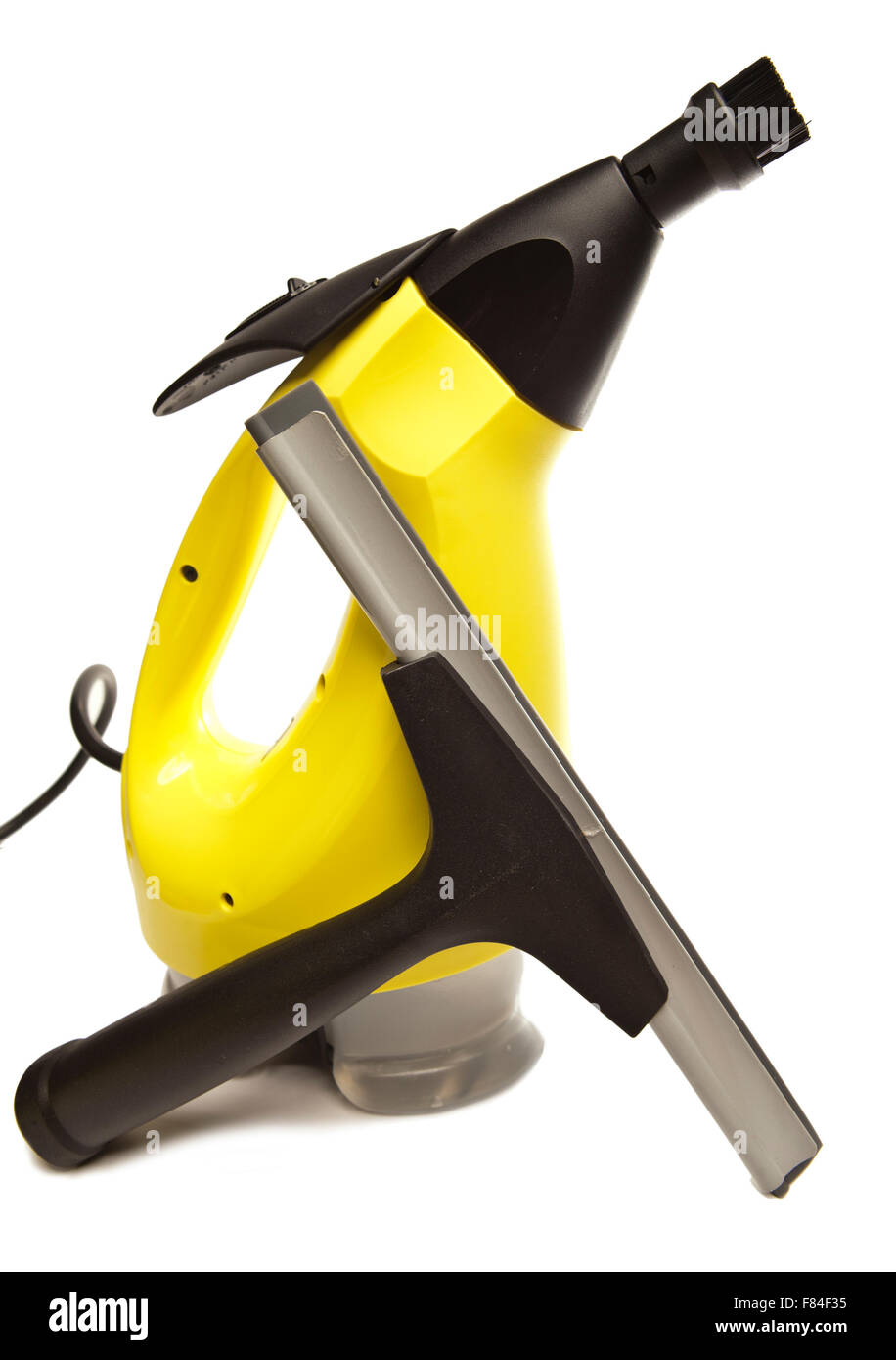 handheld steam cleaner and brush nozzle Stock Photo Alamy