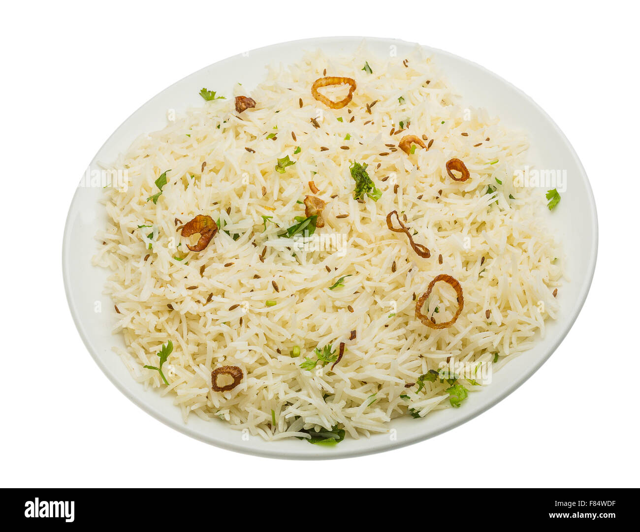 Cumin rice - indian famous rice Stock Photo - Alamy