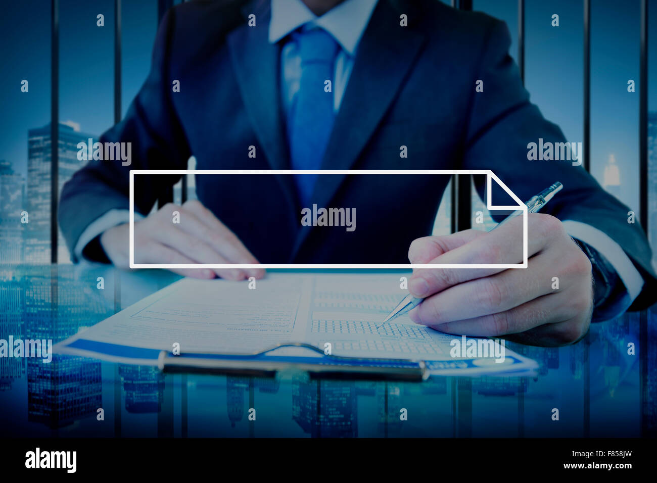 Paper List Copy Space Blank Memo Text Concept Stock Photo Alamy