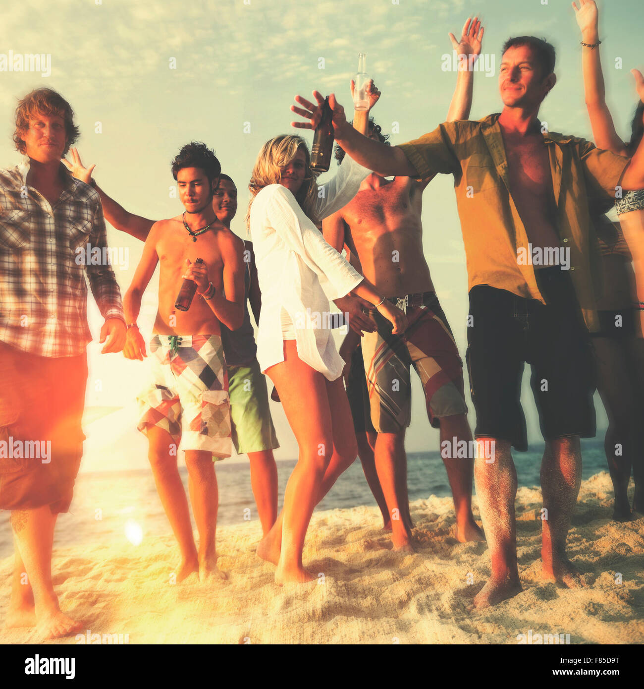 people-celebration-beach-party-summer-holiday-vacation-concept-stock