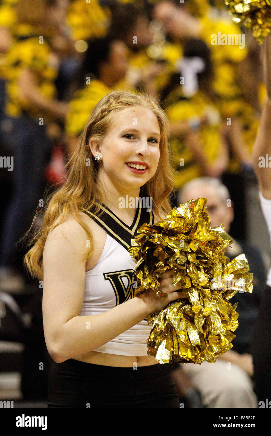 WinstonSalem, NC, USA. 4th Dec, 2015. Wake Forest Dancer during the