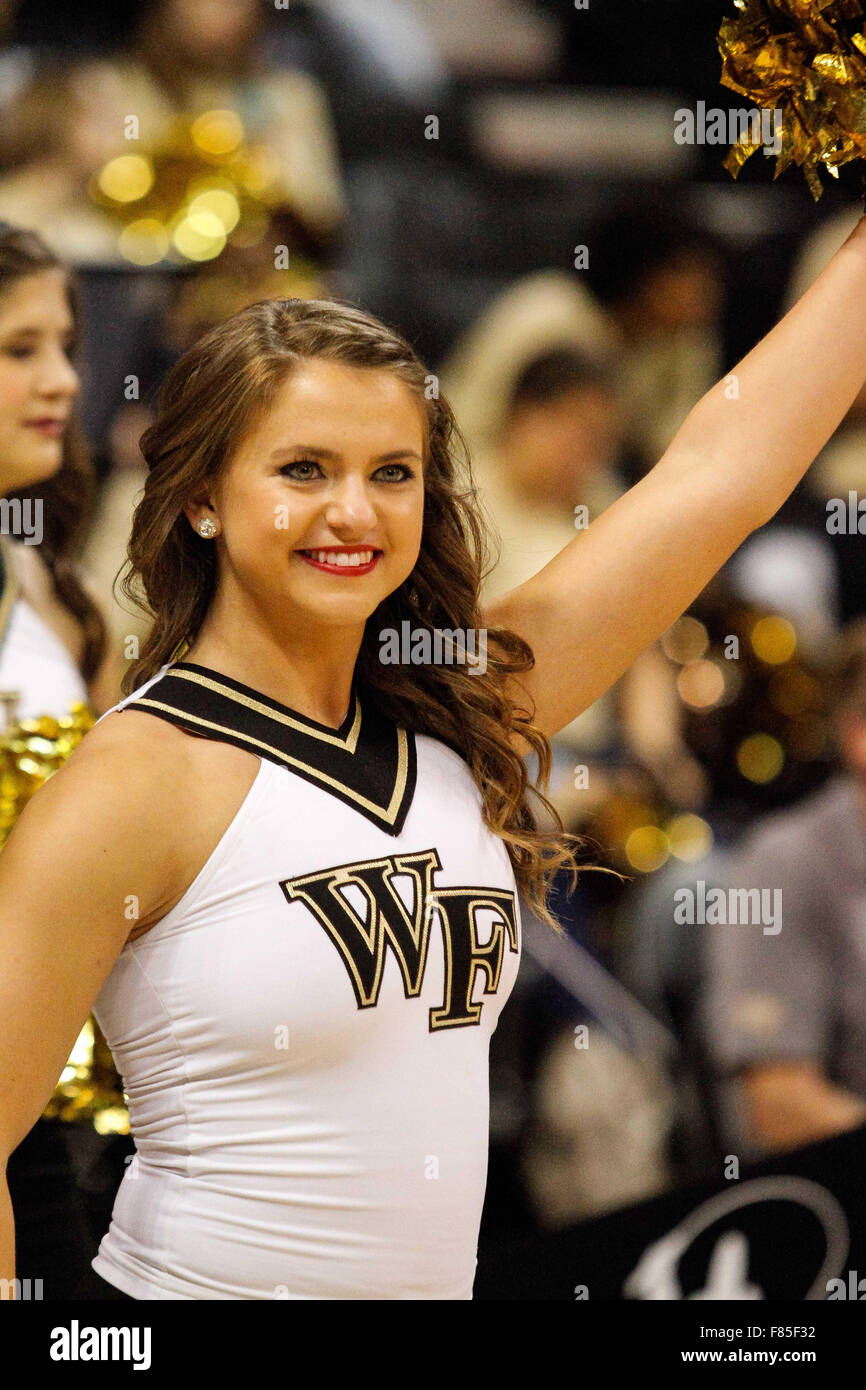 WinstonSalem, NC, USA. 4th Dec, 2015. Wake Forest Dancer during the