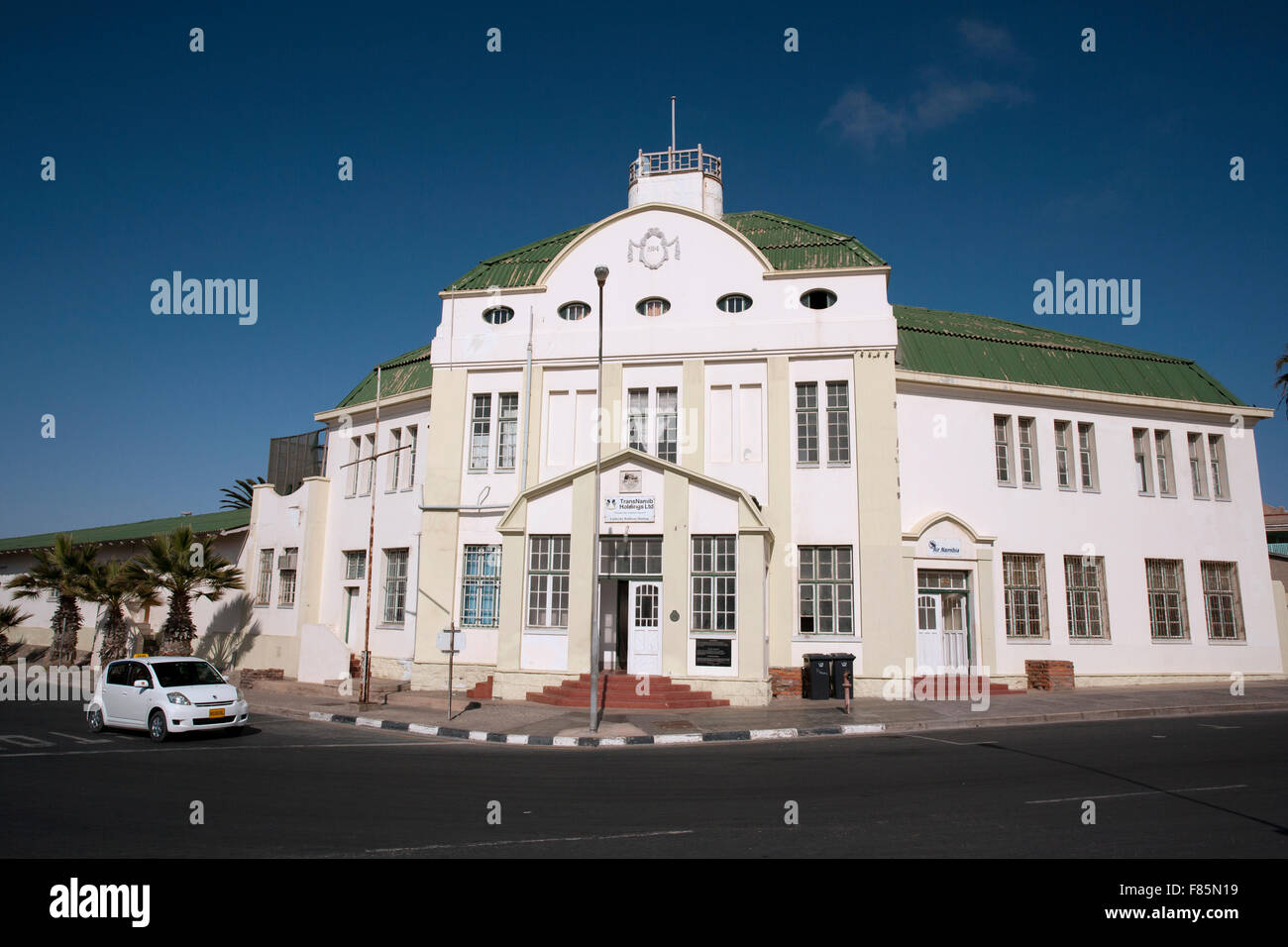 Architecture in the Town of Luderitz, Namibia, Africa Stock Photo