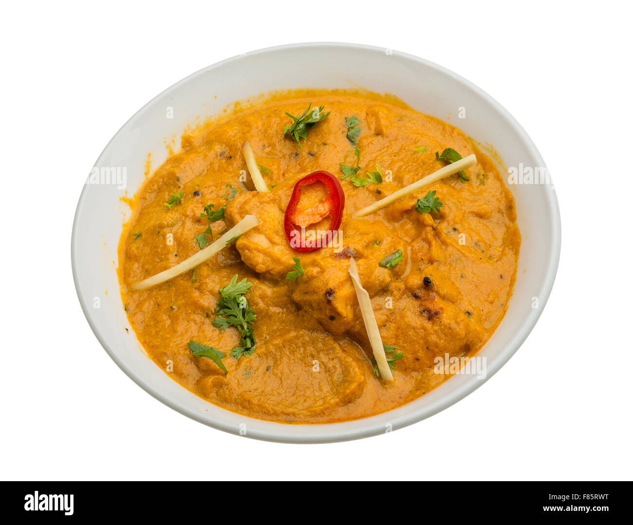 Butter chicken - indian traditional cuisine Stock Photo - Alamy
