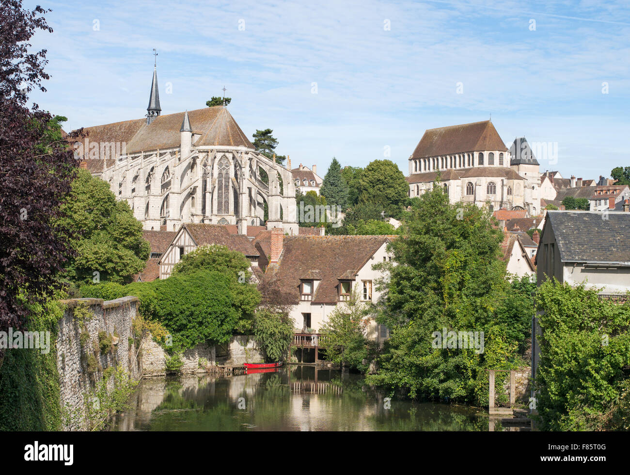 The churches of Saint Pierre and Saint Aignan, Chartres,  Eure-et-Loir, France, Europe Stock Photo