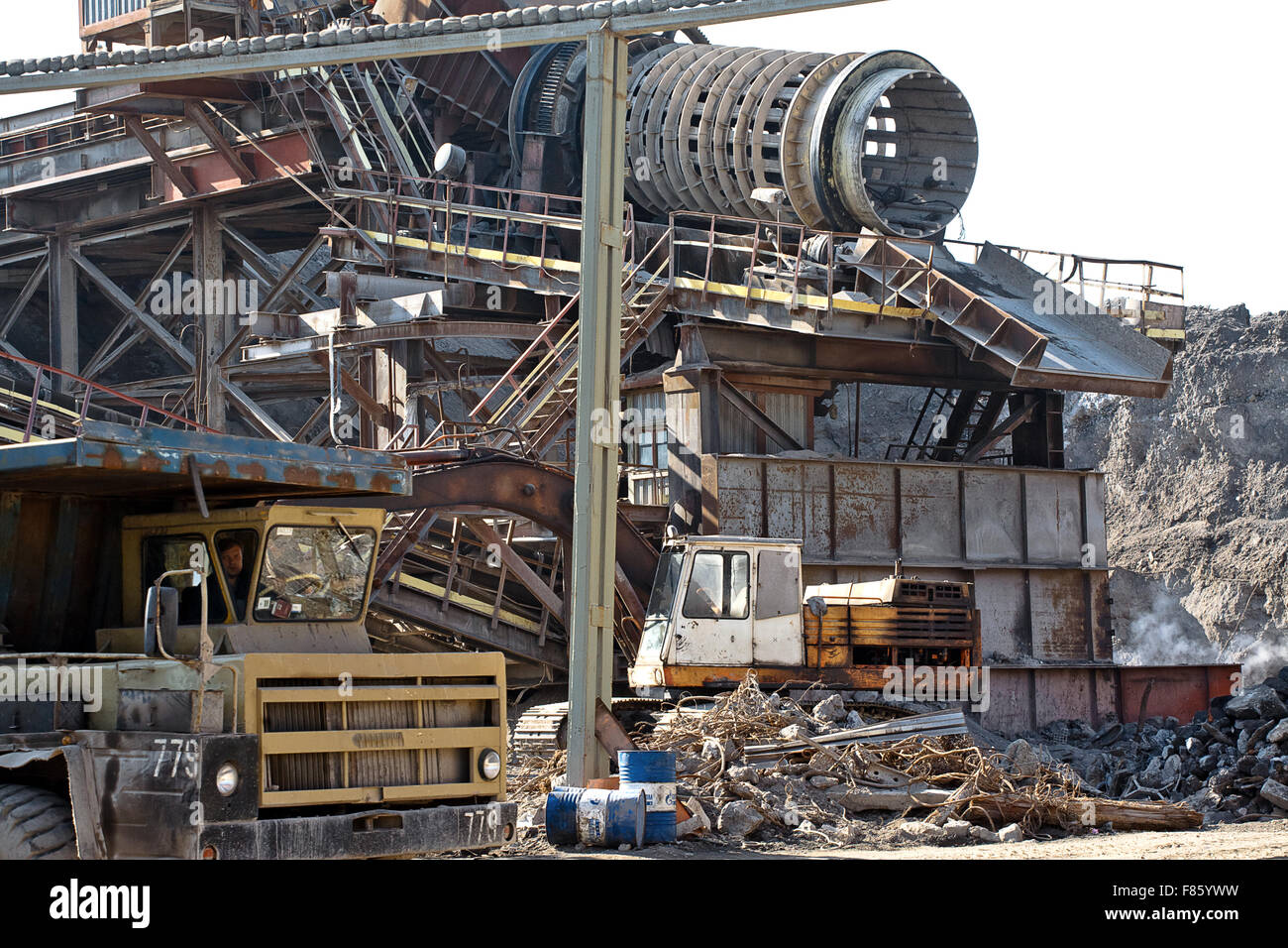 Iron pipeline Stock Photo 91100741 Alamy