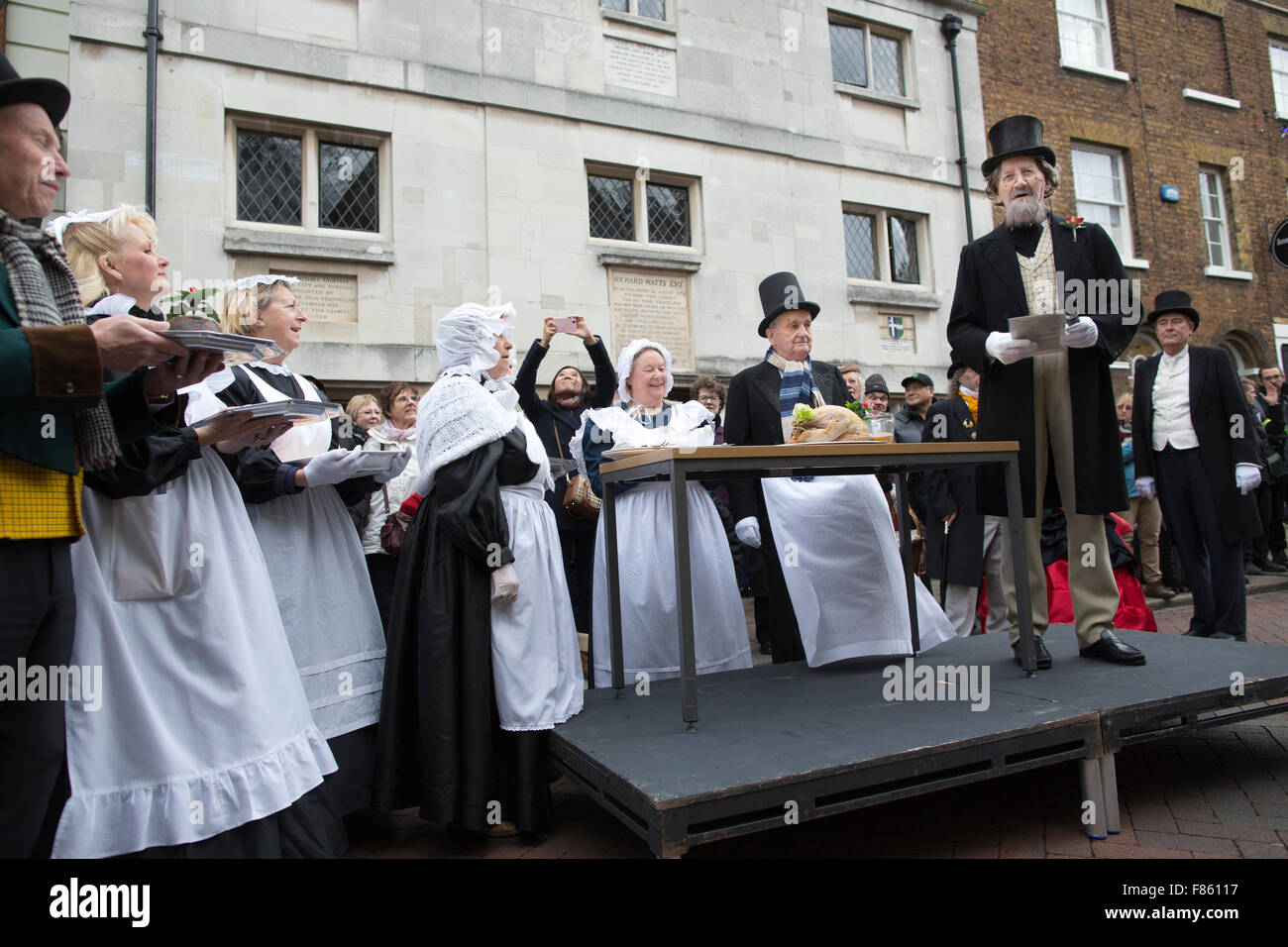 Annual Dickensian Christmas Festival To Commemorate And Celebrate The Life Of Charles Dickens