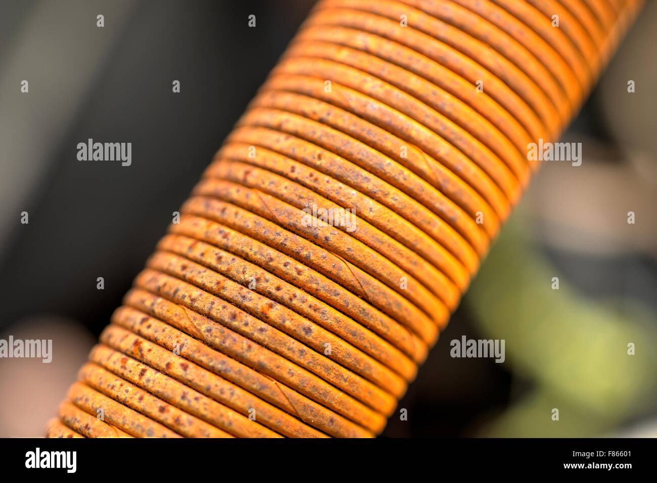 old rusted metal hose macro photo Stock Photo Alamy