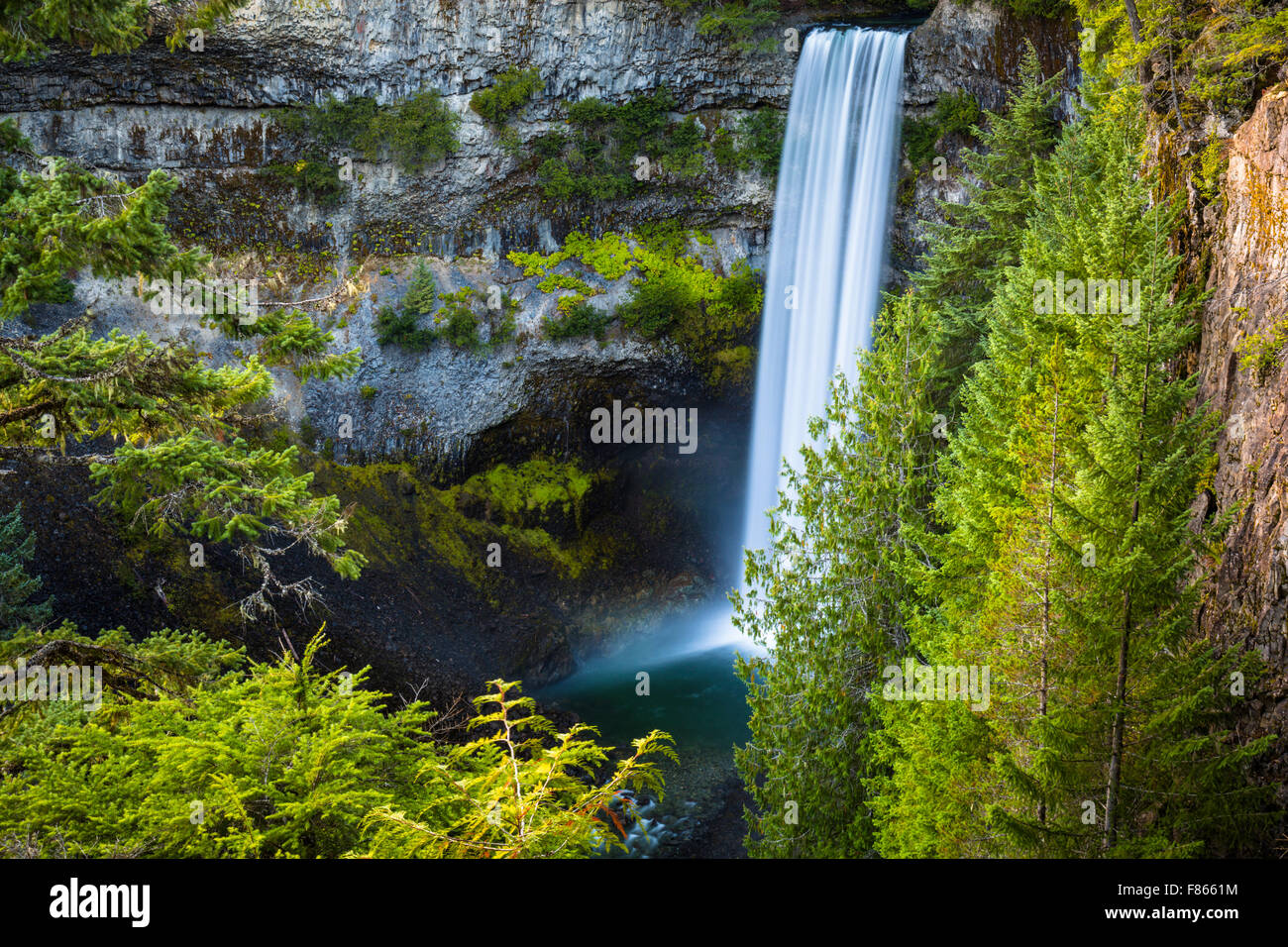 Waterfall, Brandywine Falls, Brandywine Falls Provincial Park, Whistler