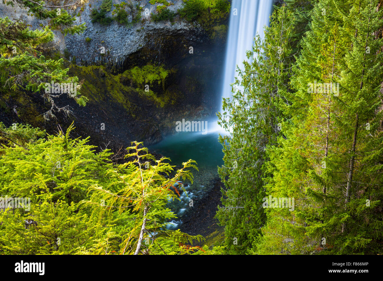 Waterfall, Brandywine Falls, Brandywine Falls Provincial Park, Whistler