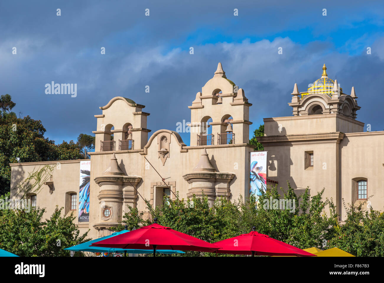 House of Charm building at Balboa Park. San Diego, California, USA