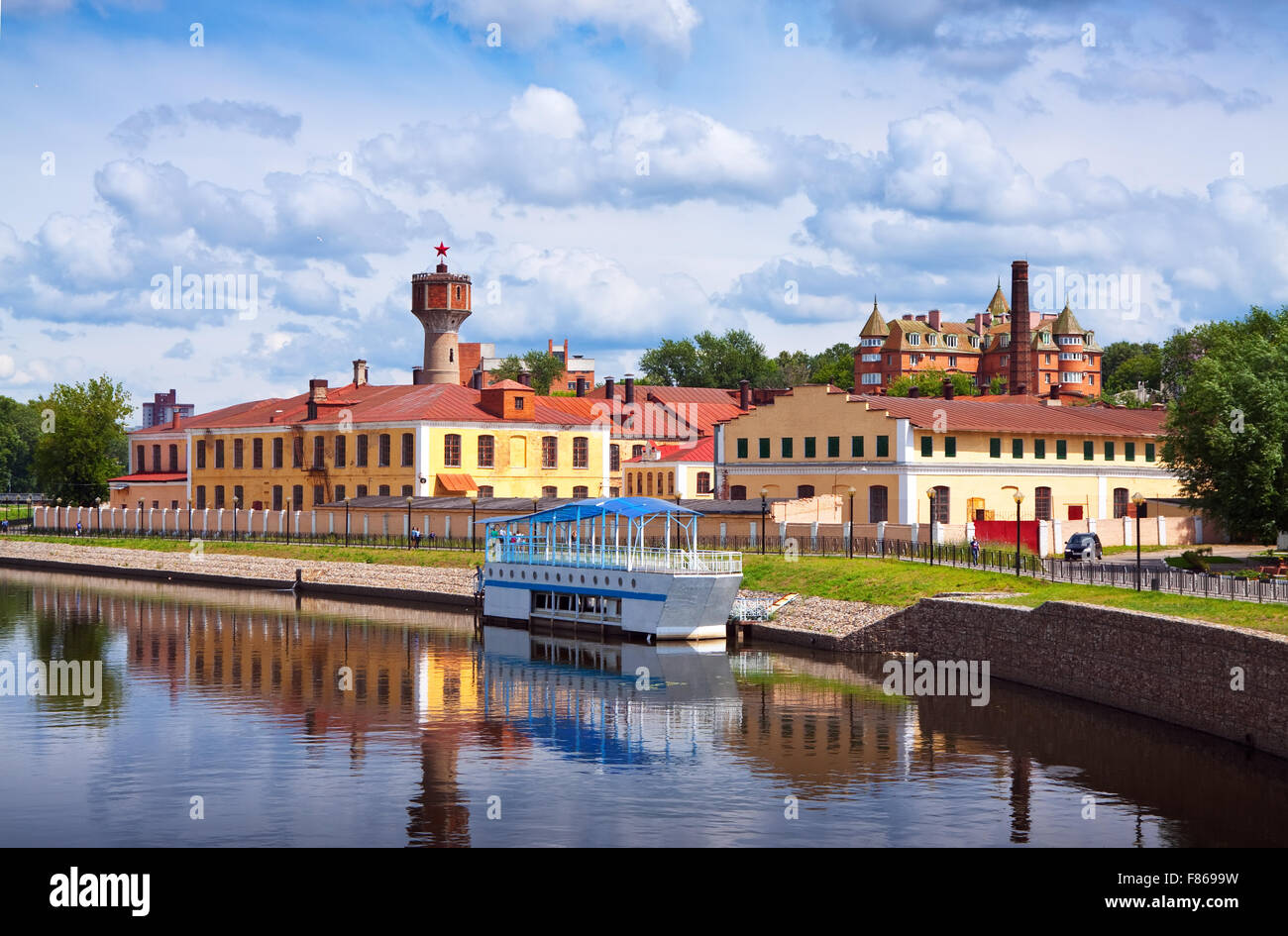 historical district of Ivanovo in summer. Russia Stock Photo - Alamy