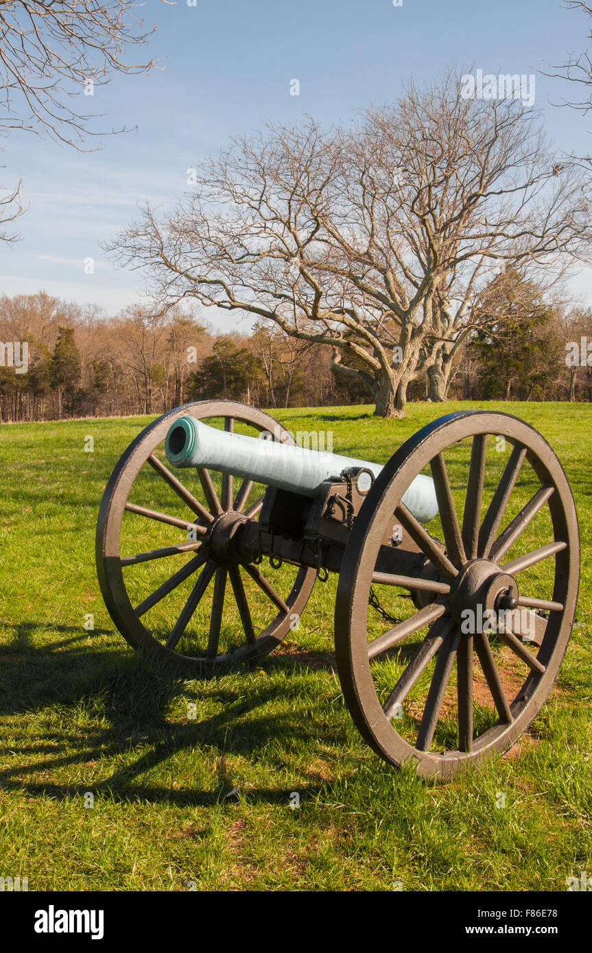 Canon Manassas Battlefield Stock Photo Alamy