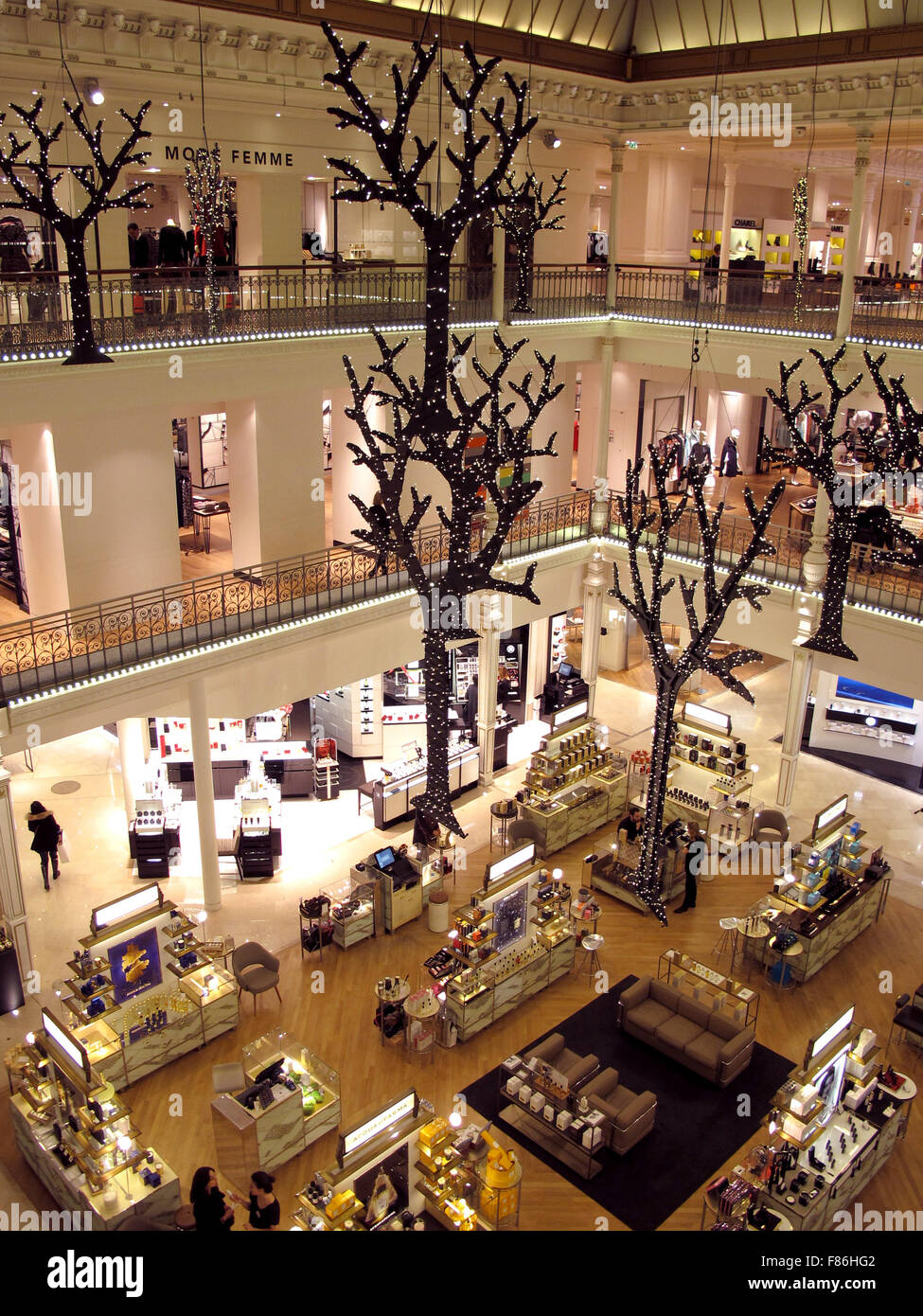 Le Bon Marche Department store, Christmas decoration, Paris