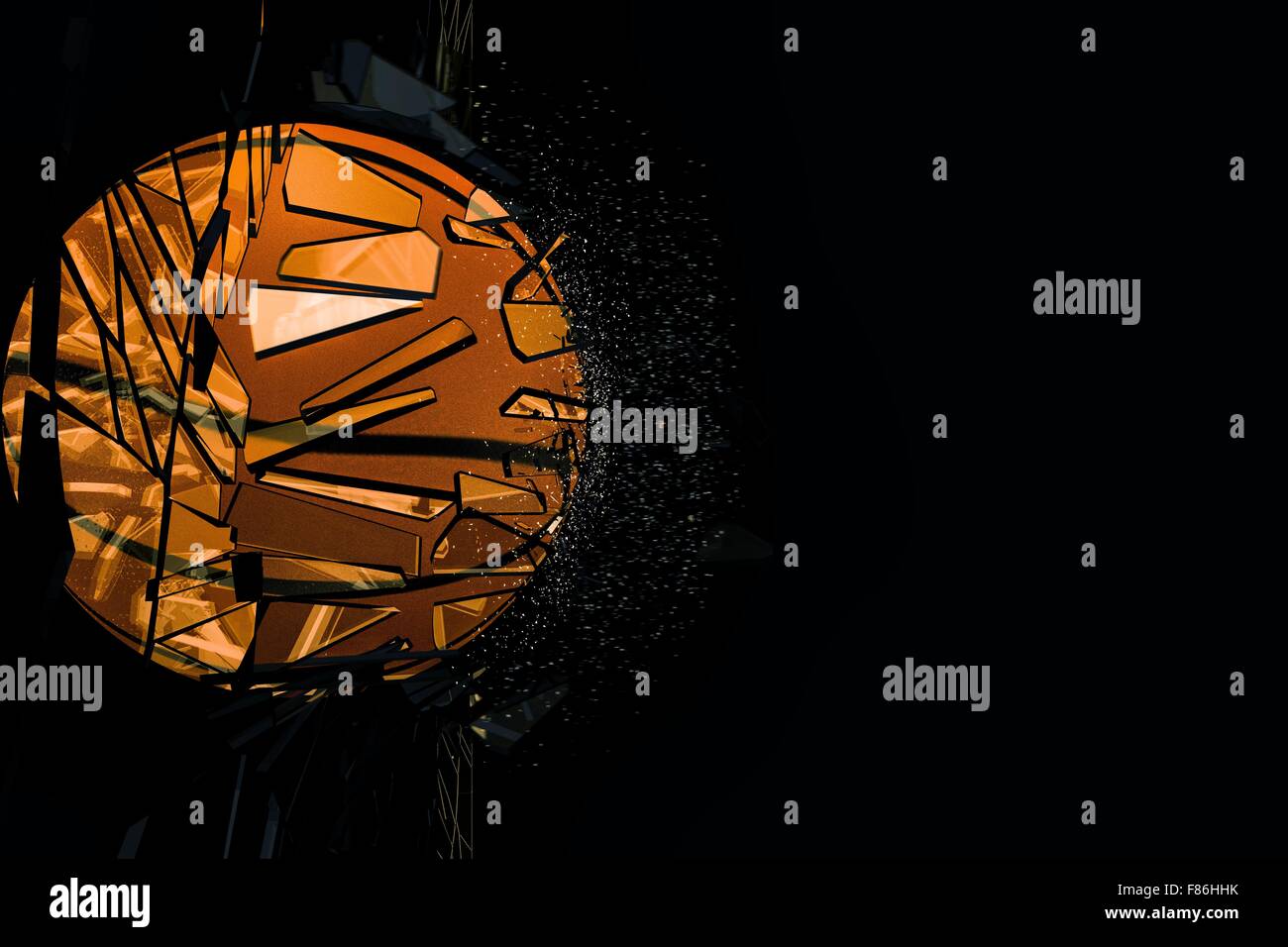 Ball glass breaking hires stock photography and images Alamy