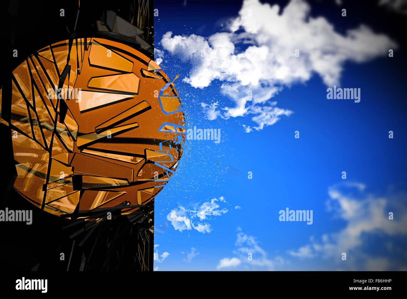 Ball glass breaking hires stock photography and images Alamy