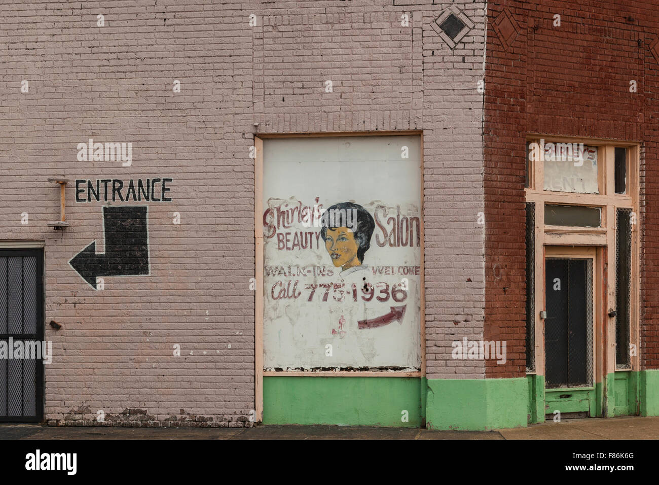 beauty salon, Memphis, Tennessee, USA Stock Photo