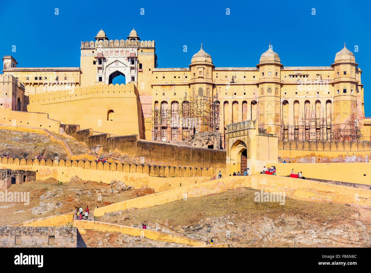 Amber fort jaipur india hi-res stock photography and images - Alamy