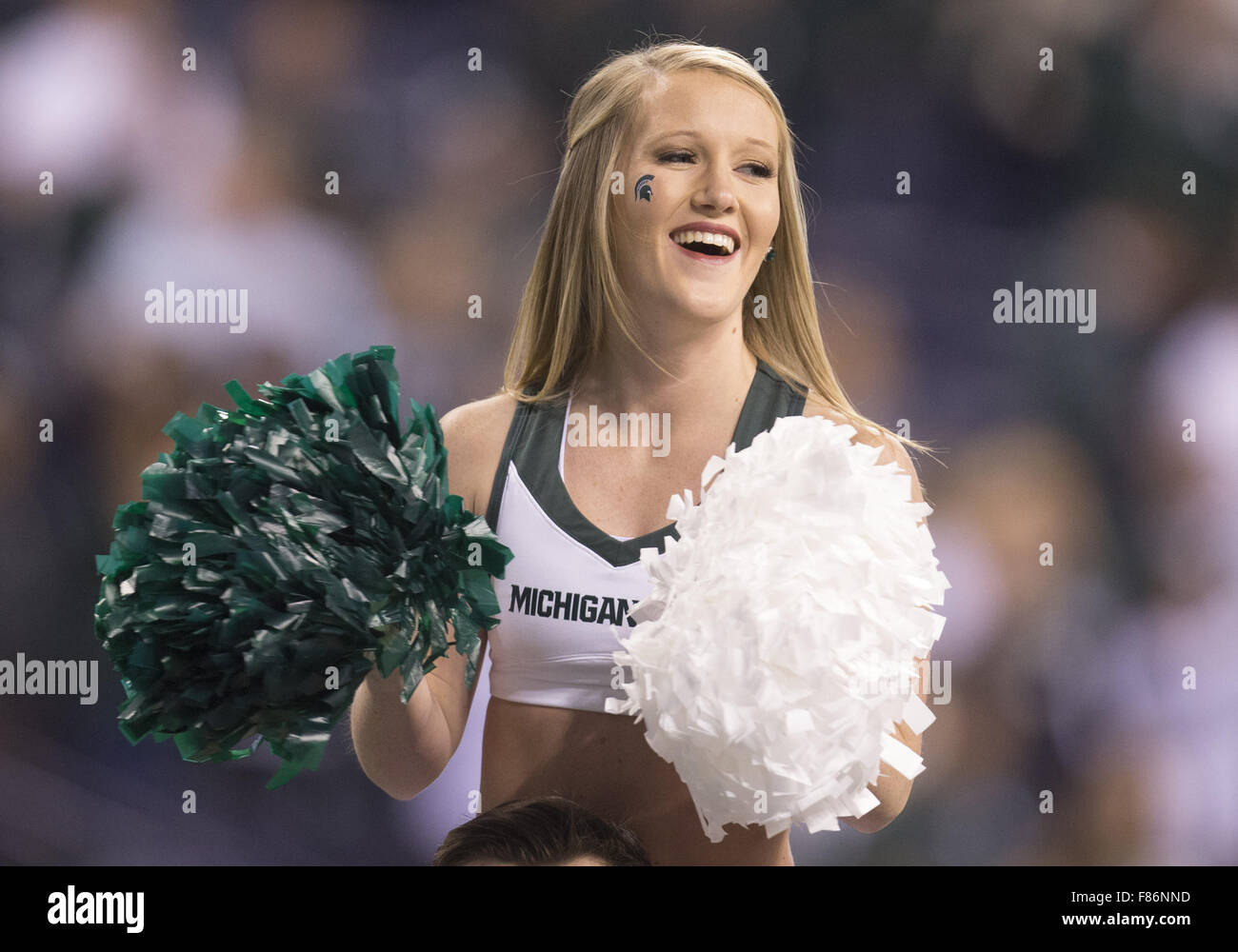 Iowa state cheerleader hires stock photography and images Alamy