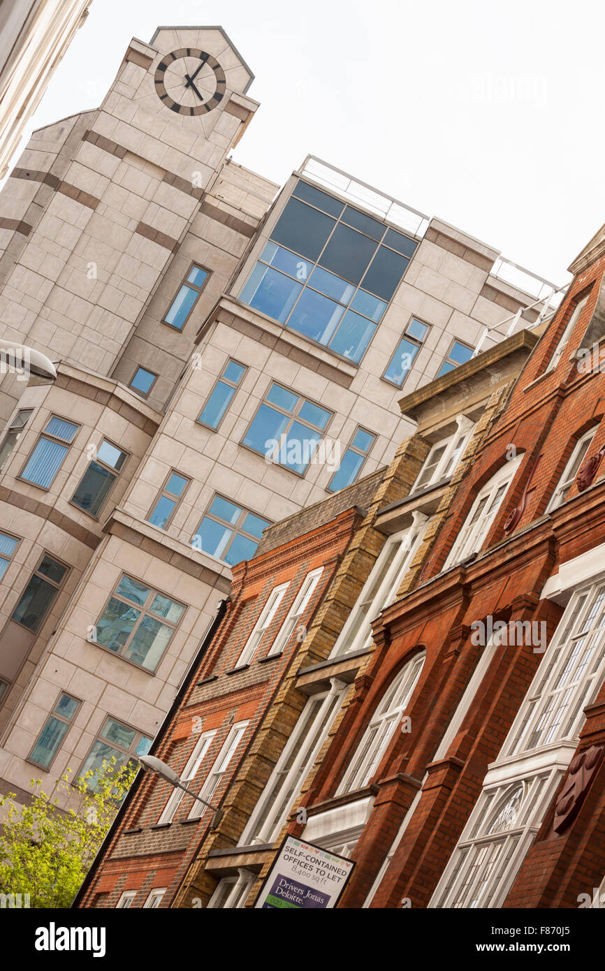 Old and new architecture style in London, UK Stock Photo - Alamy