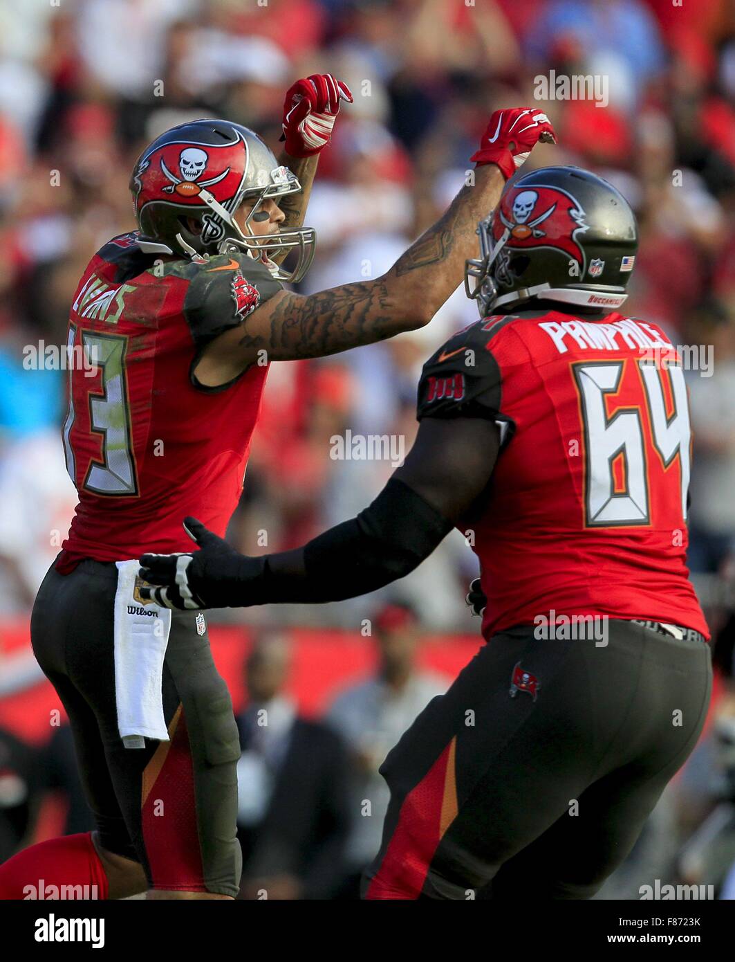 Tampa, Florida, USA. 6th Dec, 2015. DIRK SHADD Times .Tampa Bay Buccaneers wide receiver Mike