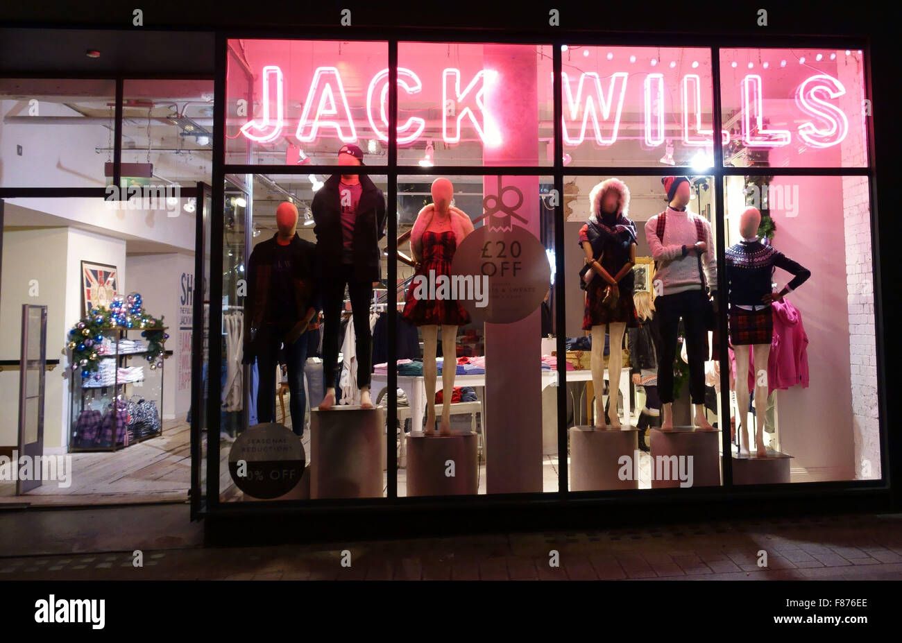 Jack Wills fashion store, Carnaby Street, London Stock Photo Alamy