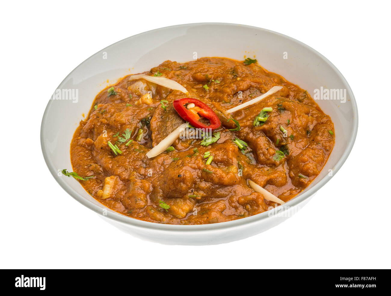 Lamb vindaloo traditional Indian food Stock Photo Alamy