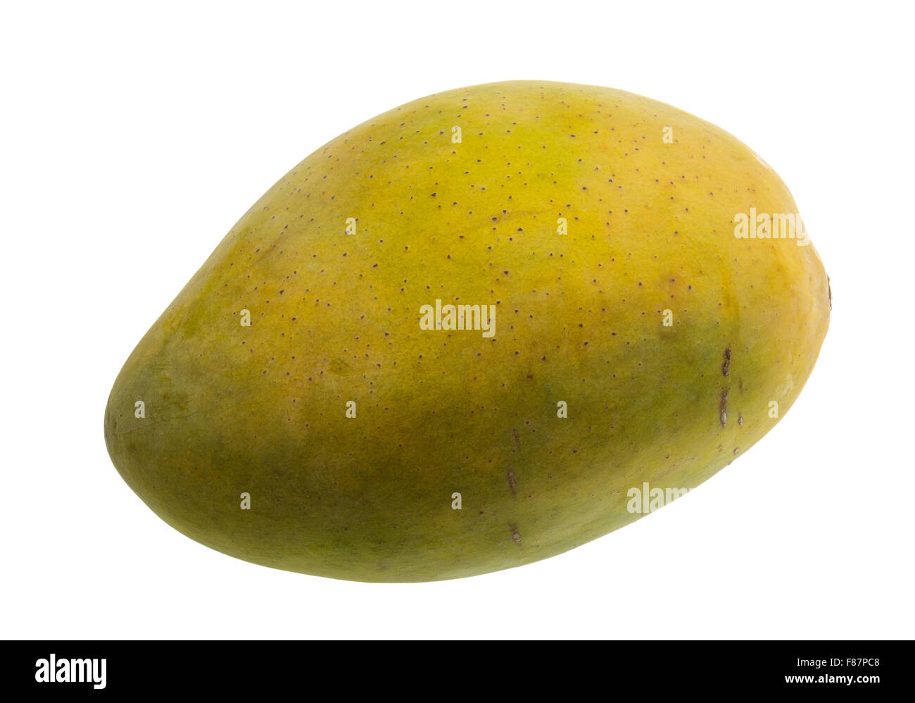 Ripe Mango isolated on white Stock Photo - Alamy