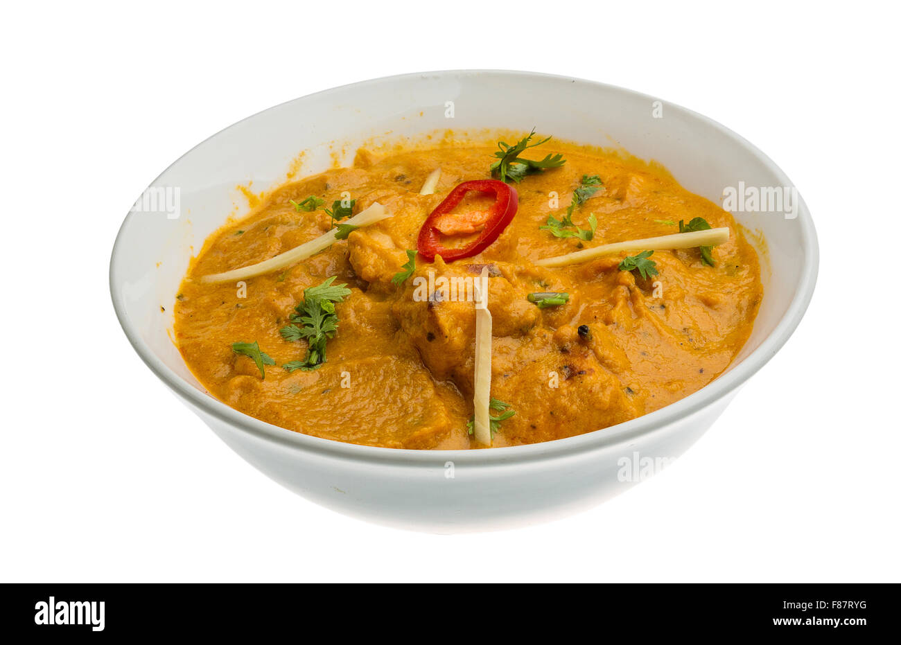 Butter chicken - indian traditional cuisine Stock Photo - Alamy