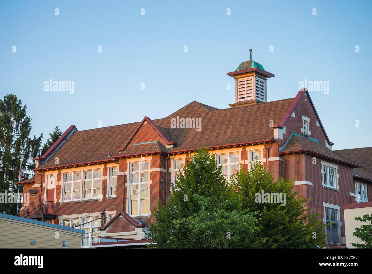 Edith Cavell Elementary School, Vancouver, British Columbia, Canada Stock Photo