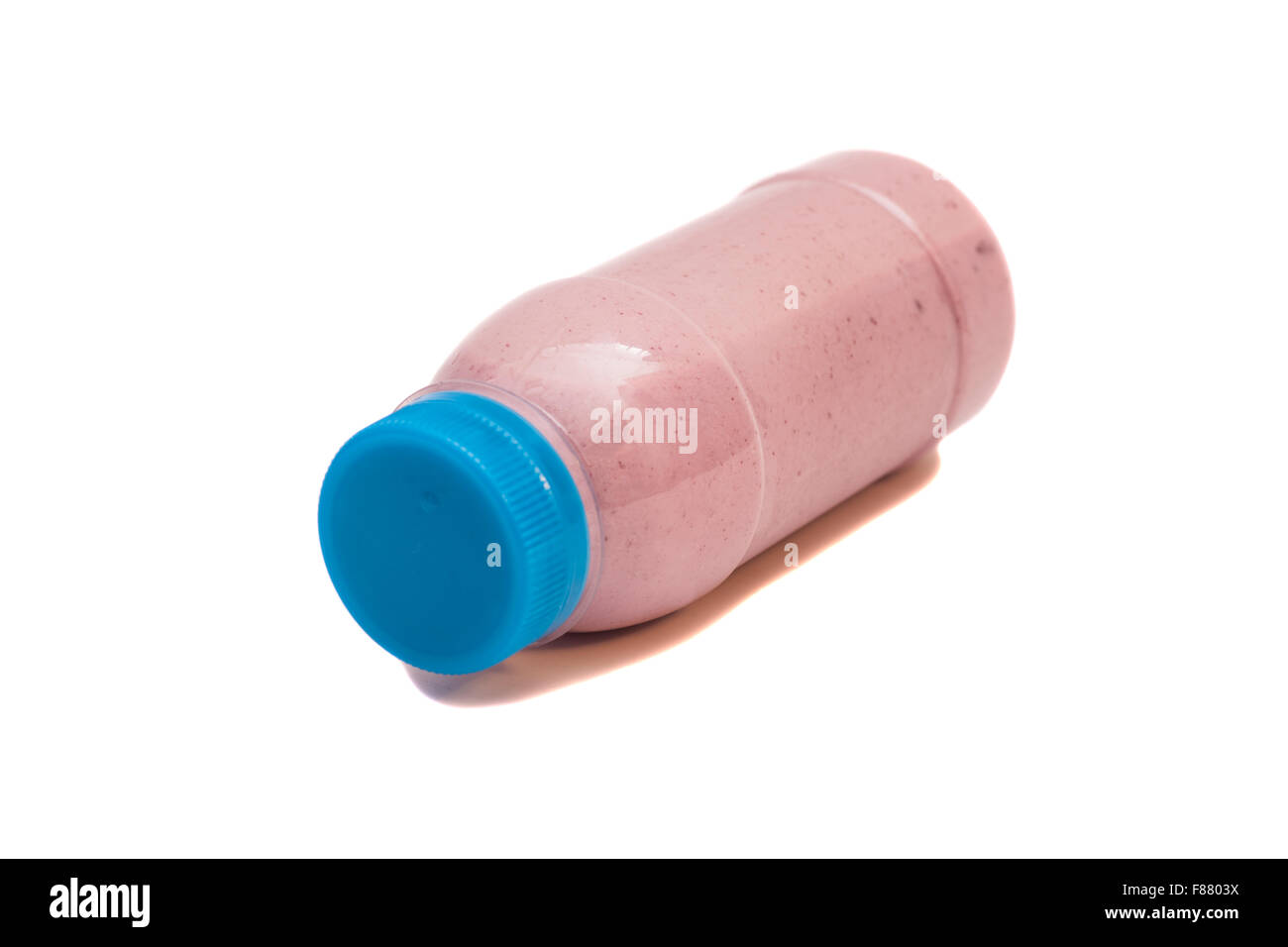 Biotic Yogurt Drink Bottle Isolated On White Background Stock Photo Alamy