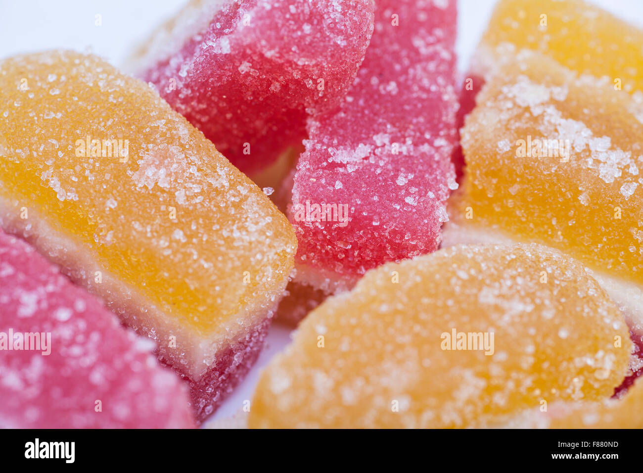 Colorful Jelly Sugar Candies Stock Photo - Alamy