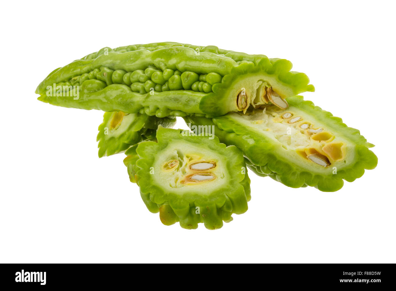 Bitter melon famous asian vegetable Stock Photo Alamy