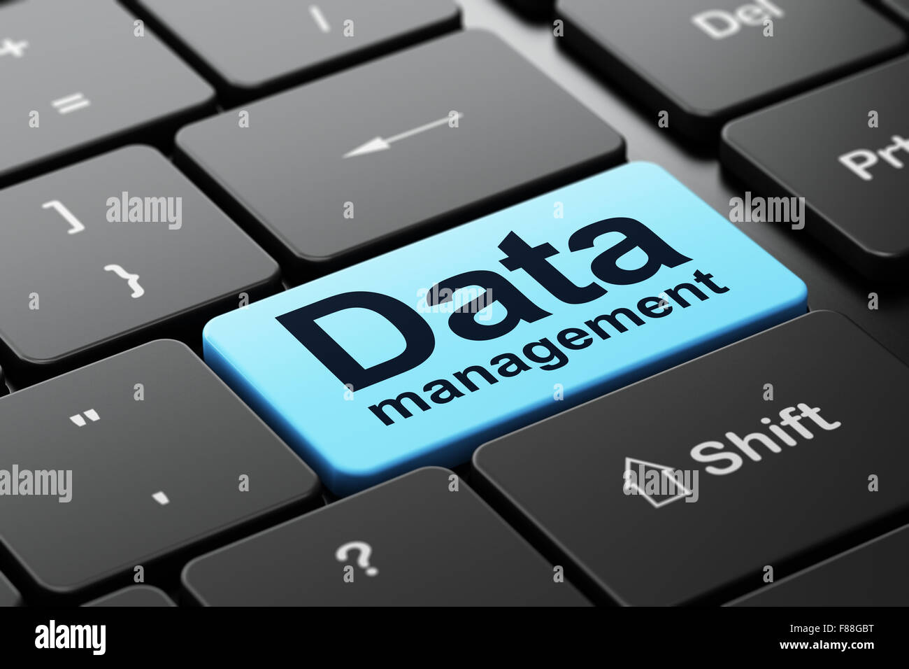 Data concept: Data Management on computer keyboard background Stock ...