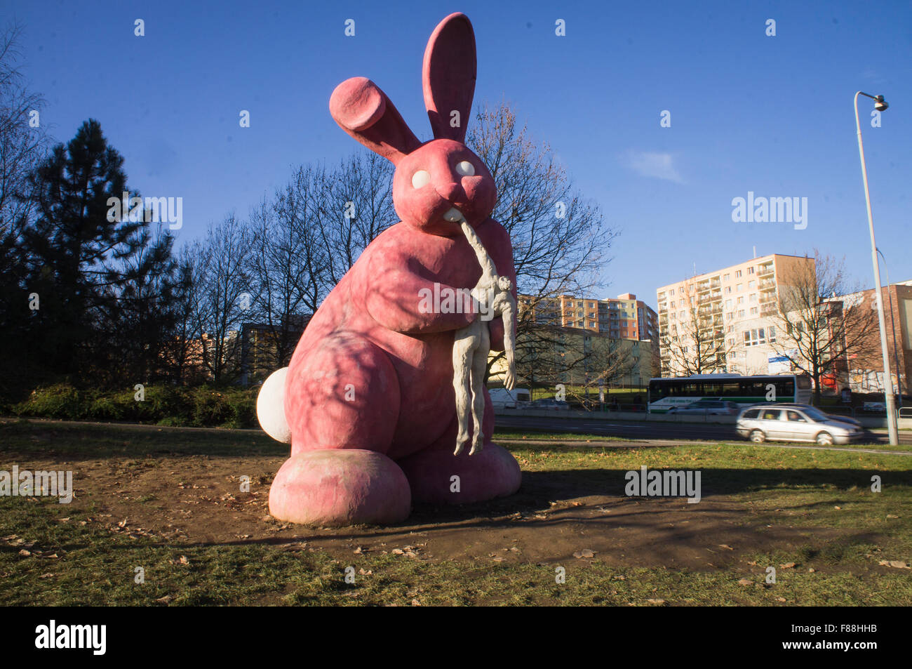 Giant rabbit statue hires stock photography and images Alamy